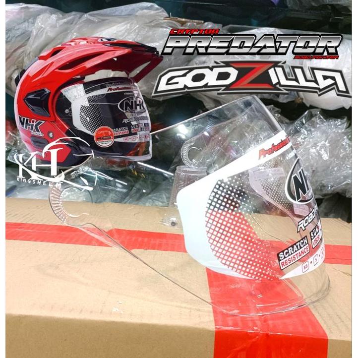 Kaca Helm Nhk Predator Nhk Godzilla Visor Nhk Original