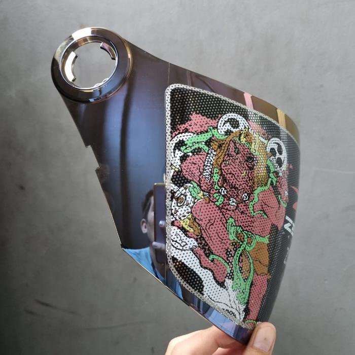 Visor Zeus 610 Kaca Helm Zeus Zs610 Kaca Zeus Zs-610 (Orginal)