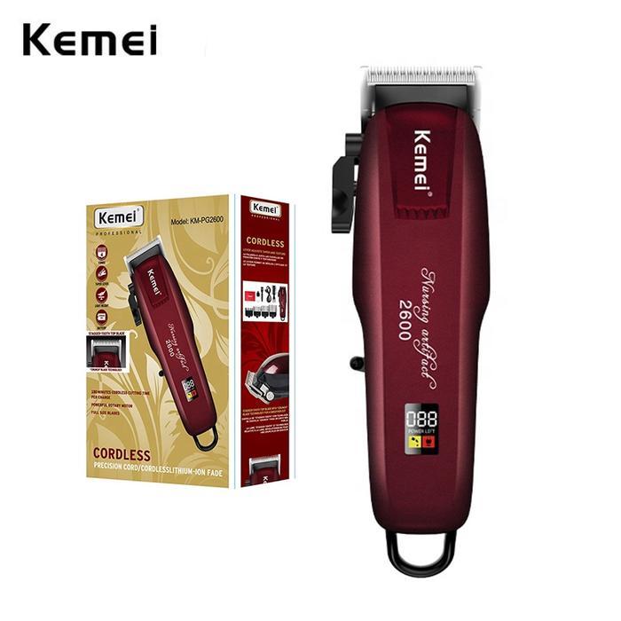 KEMEI PG2600 ORIGINAL Alat Cukur Rambut Mesin Cukuran CAS