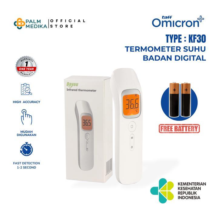 Onemed Medika - Termometer Suhu Badan Digital Thermogun Memory - Kf30