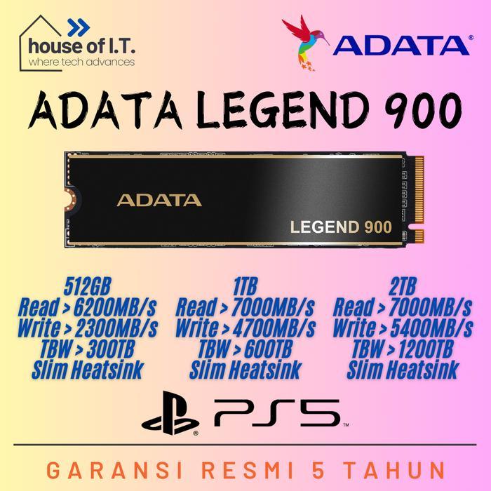 TERLARIS Adata Legend 900 512GB - SSD PS5 1TB - SSD ADATA Legend 900 1TB - SSD ADATA Legend 900 2TB