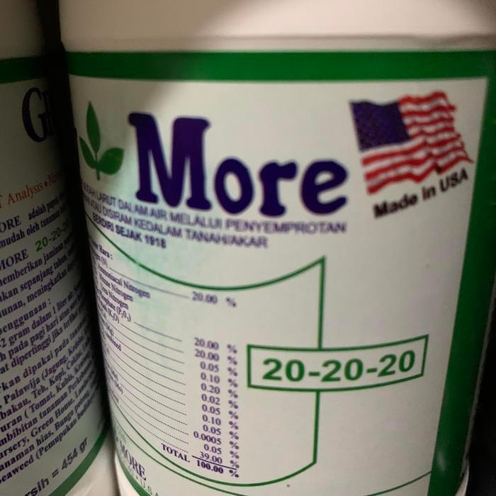 BISA COD Pupuk Grow More 20-20-20