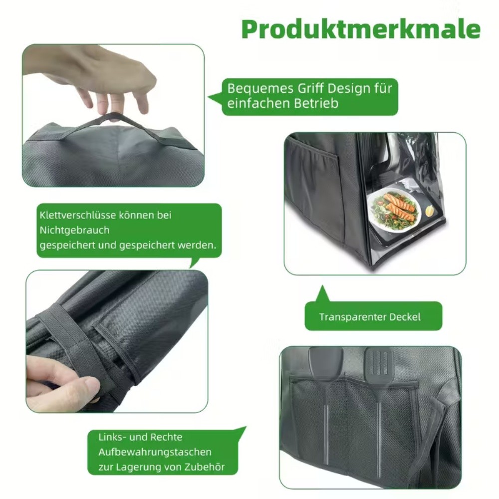 Thermomix TM7 protective cover and dust bag, soundproof dust cover, foldable kitchen protection