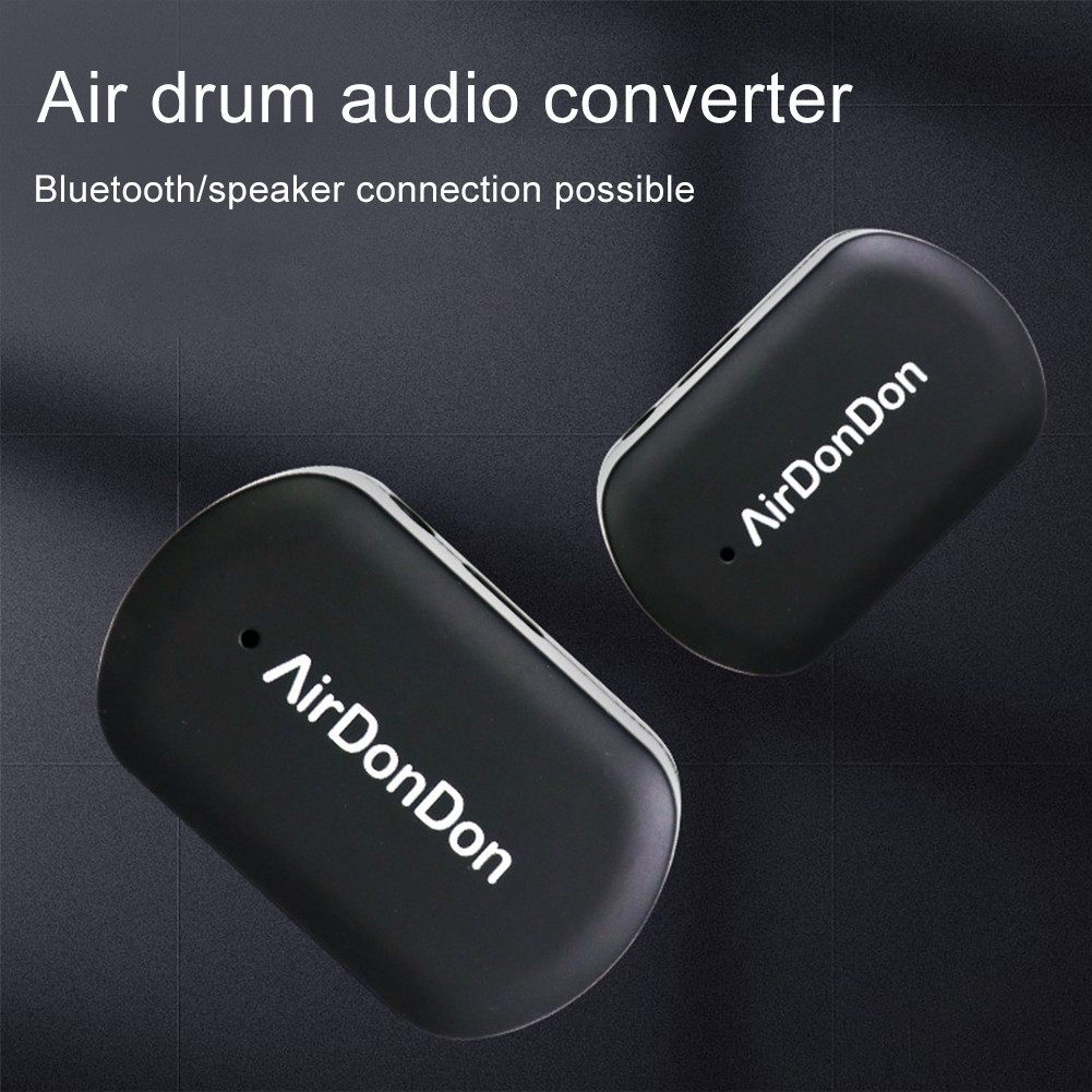Portable Air Drum Set Air Drum Foot Sensor Bluetooth-Compatible Air Drum Adapter Electronic Drum Set