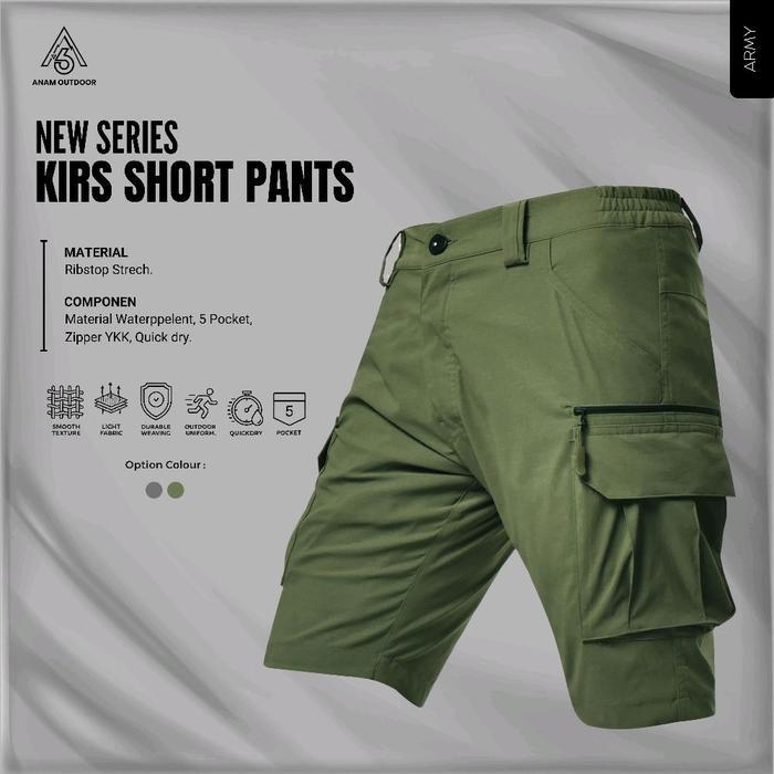 Eiger - Celana Cargo Pendek Kirs Shorts Pants Series Anam Outdoor