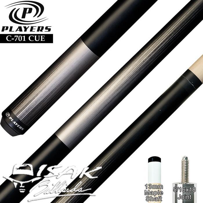 PLAYERS C701 POOL CUE - MAPLE BILLIARD STICK STIK BILIAR PLAYER PLAY