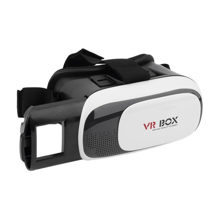 Promo Vr Box Virtual Reality 3D Glass Headset Kacamata Video 360 Degree Universal Smartphone Android