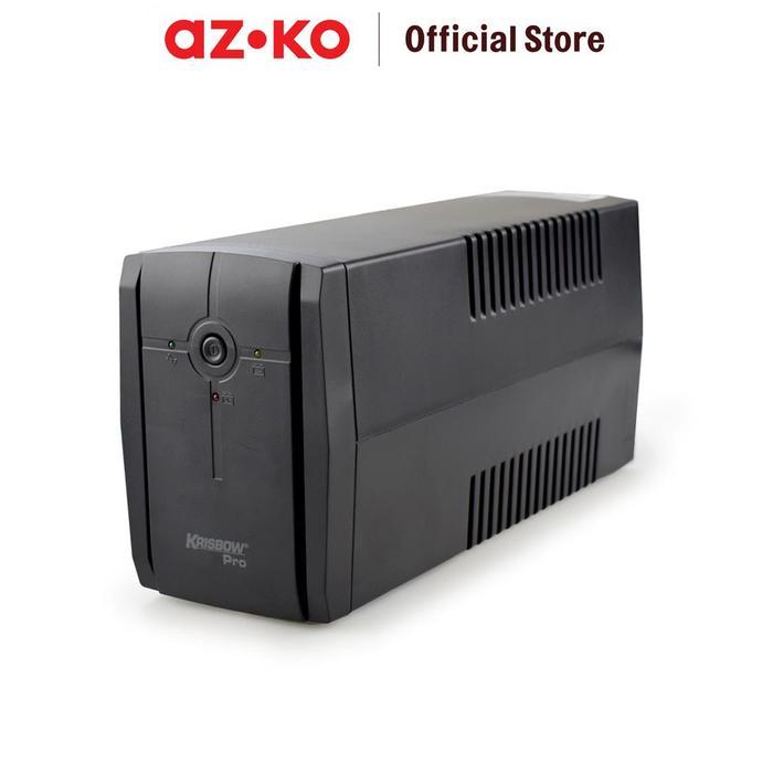 UPS 650VA dengan Stabilizer dan Indikator LED untuk Komputer dan Perangkat Elektronik