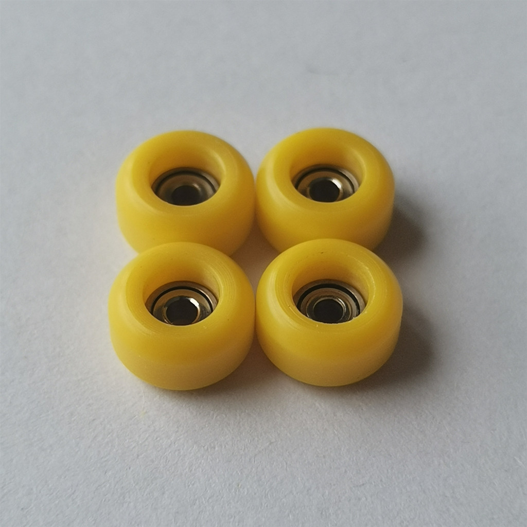 Basic Shape CNC Fingerboard Wheels with High Speed Bearing