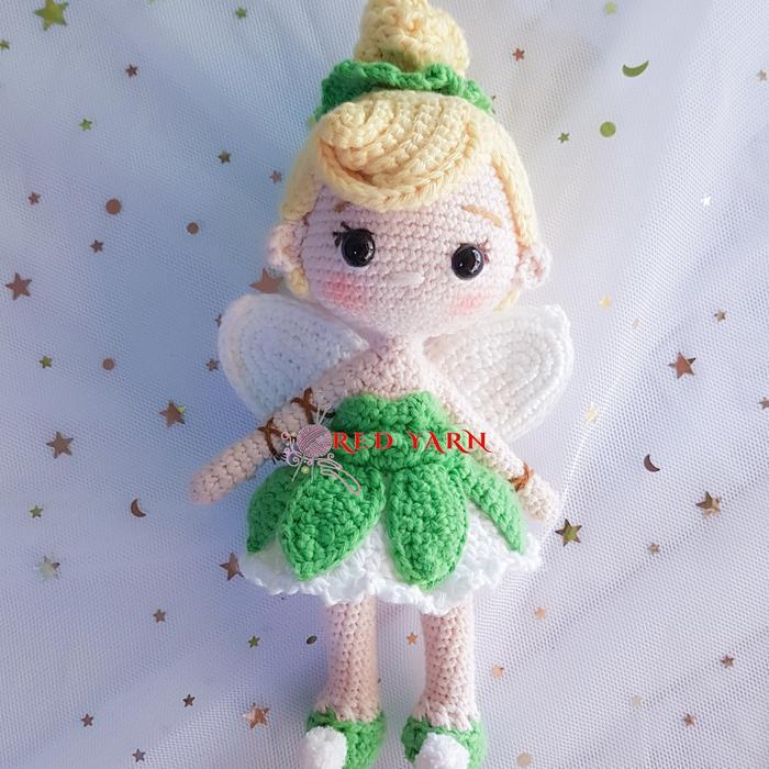 Boneka Rajut Amigurumi Princess Tinkerbell