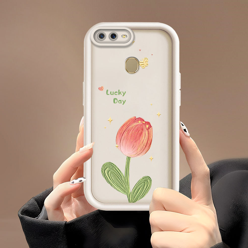 Casing HP Silikon Premium For OPPO A12 A5S A7 A12S Phone Case Softcase Kesing Soft Cassing Pelindung