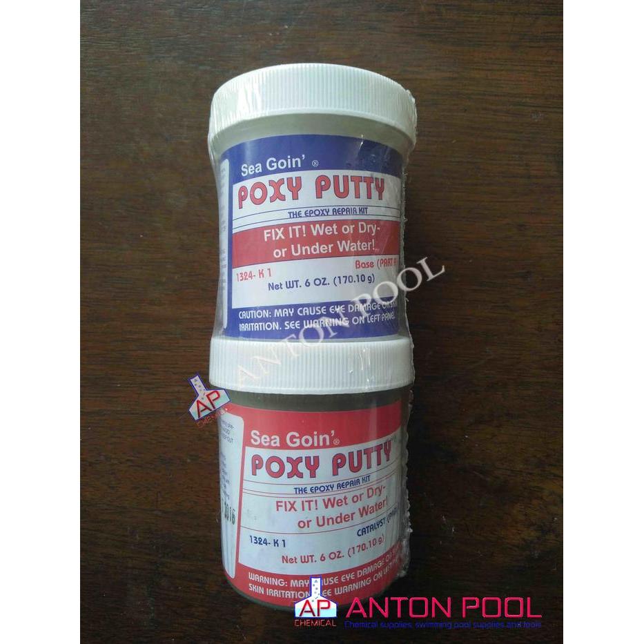 Lem Keramik Bawah Air Poxy Putty (pack 340gr)