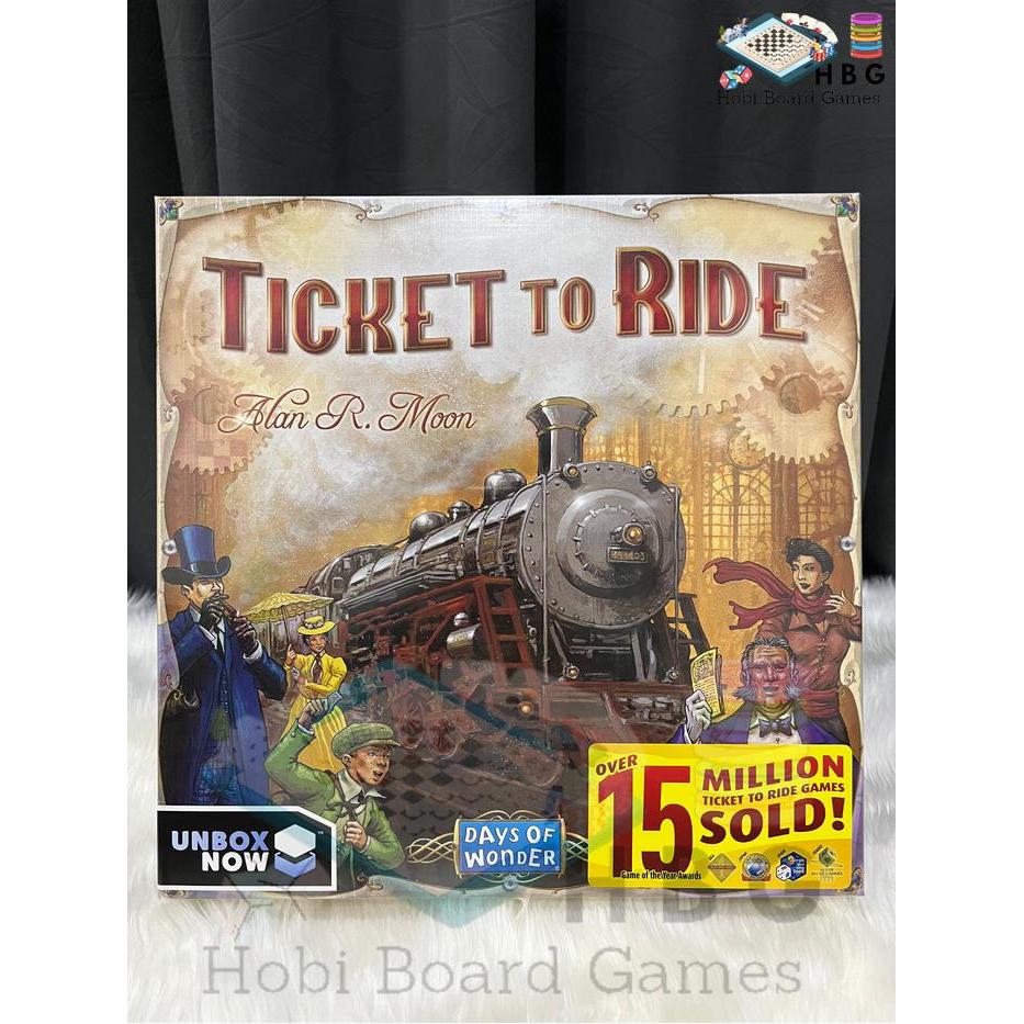 Ticket To Ride USA () Board Game - Game Only
