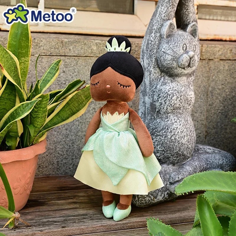 Original 38cm Metoo Angela Dolls Pink Sweet Fairy Tale Princess Cute Toy Beautiful Skirt Dolls
