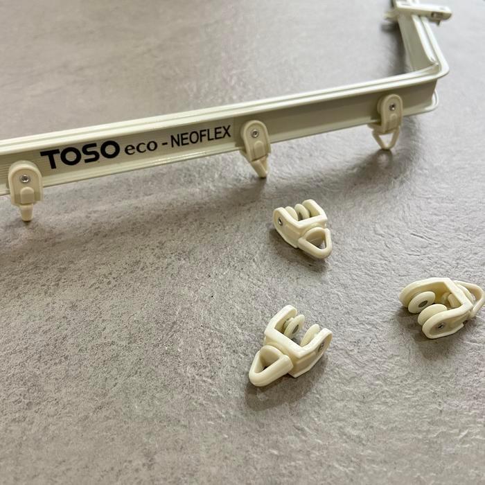 Ready Stok Rel Toso Rail Gorden Rumah Sakit Premium Lengkung Flexible Flexi Track Made In Japan Toso