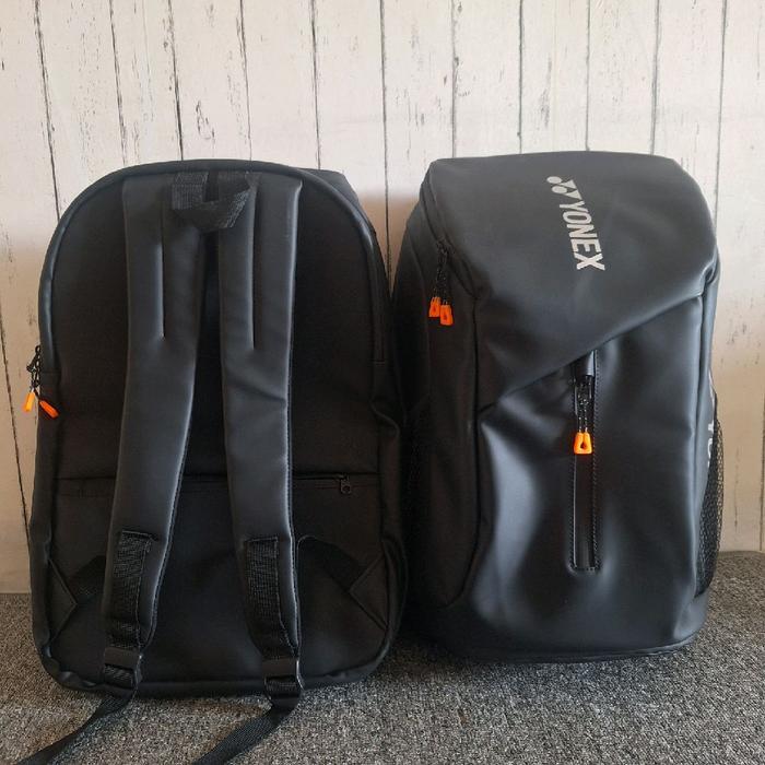Victor - Tas Ransel Badminton Yn Waterproof_Tenis Lapang_Padel_Hitam ( Free Tas Sepatu )