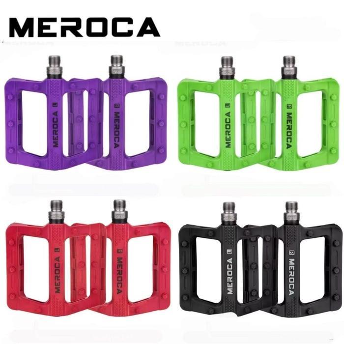 Meroca HD-879 Pedal Anti Slip Pedal Sepeda Tapak Lebar
