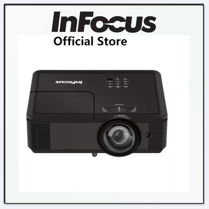 InFocus IN114BBST Proyektor Short Throw XGA 3500 ANSI Lumens Hitam