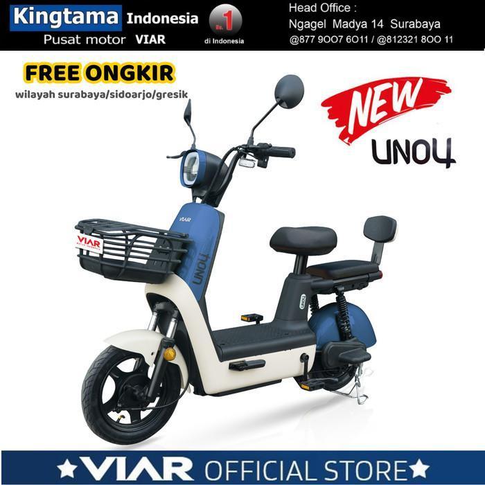Sepeda Listrik VIAR UNO4 SURABAYA & SEKITARNYA - PROMO - ORIGINAL