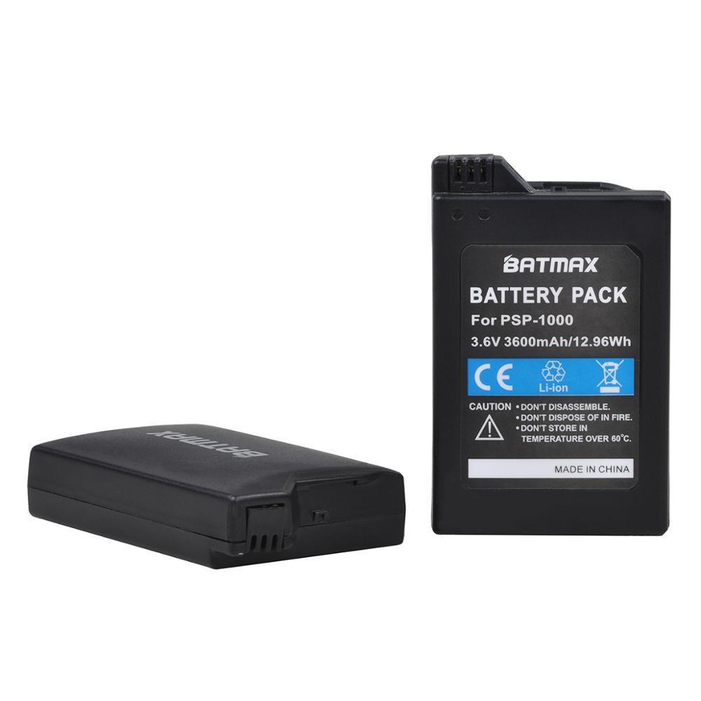 Batmax 3600mAh PSP1000 Bateria PSP-1000 Battery For Sony PSP1000 (1001,1002,1003,1004,1005,1006)