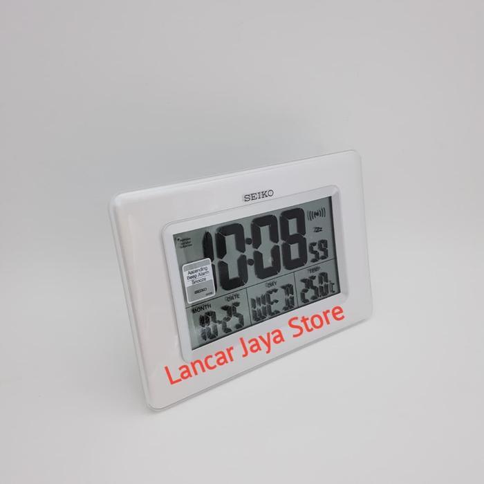 Jam Digital / Jam Dinding Seiko QHL058 (White)