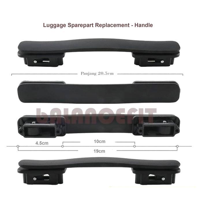 Handle Koper premium handle Tanam Lojel Strap Koper Bahan Karet