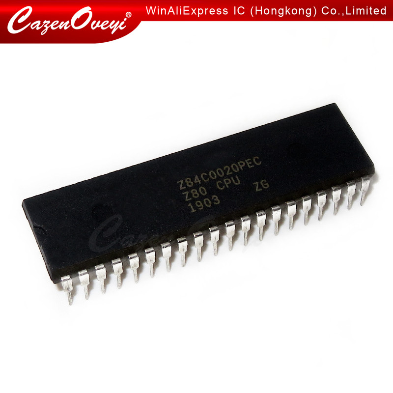 5pcs/lot Z80 CPU Microprocessor IC DIP-40 Z84C0020PEC Z80CPU Z80-CPU In Stock