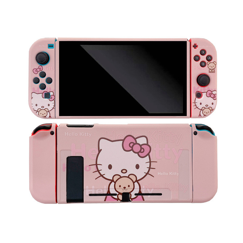 Sanrio Hello Kitty Soft TPU Protective Case for Nintendo Switch NS Oled Joy-Con Controller