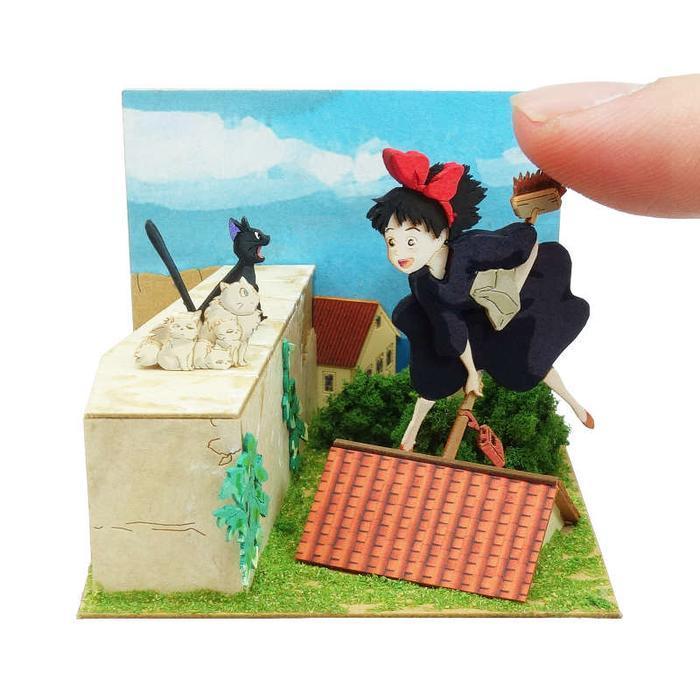 HOT SALE SANKEI MINIATUART STUDIO GHIBLI KIKI'S DELIVERY SERVICE JIJI PAJANGAN MINI DIORAMA