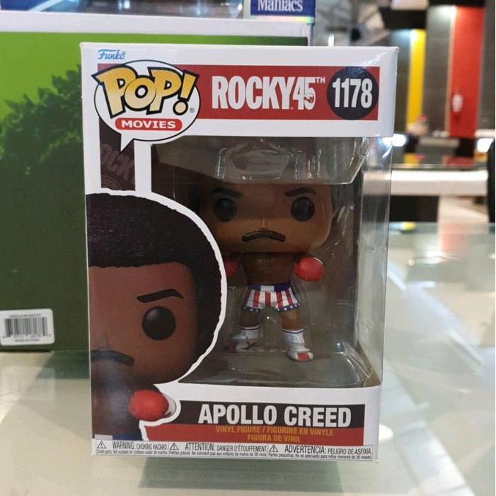 HOT SALE FUNKO POP ROCKY 45TH ANNIVERSARY APOLLO CREED 1178 TERMURAH