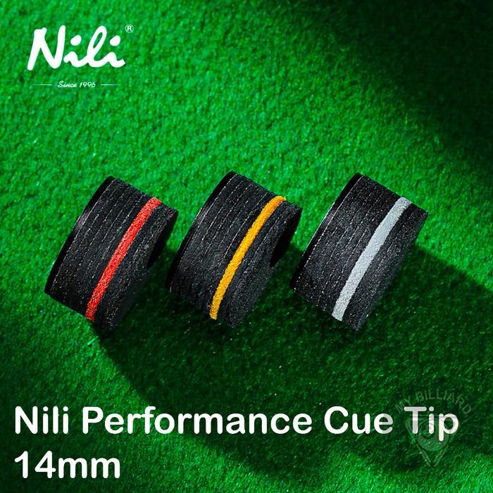 Cue Tip Nili Performance Cue Tip 14mm - Master Cue Tip Stick Billiard