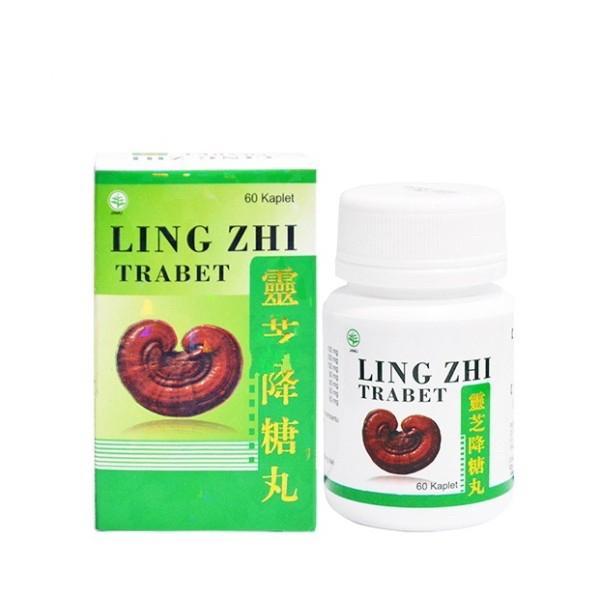 Terlaris Ling Zhi Trabet / Lingzhi Tablet - Obat Herbal Diabetes Gula Darah Meringankan Gejala
