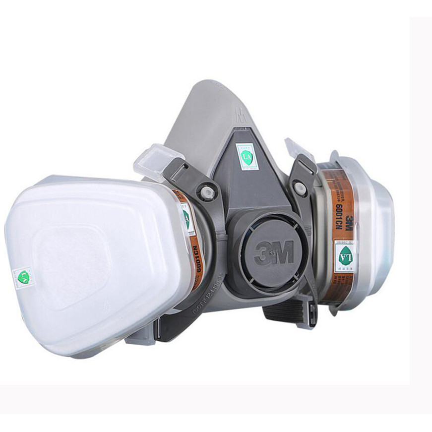 . 1Pcs 3M 6200 Mask Or 9In1 6200 Half Facepiece Gas Mask Respirator -
