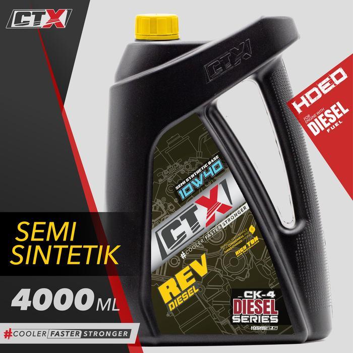 CTX Rev Diesel CK-4 - Oli Diesel Semi Sintetik - 10w30 / 10w40 (4L)