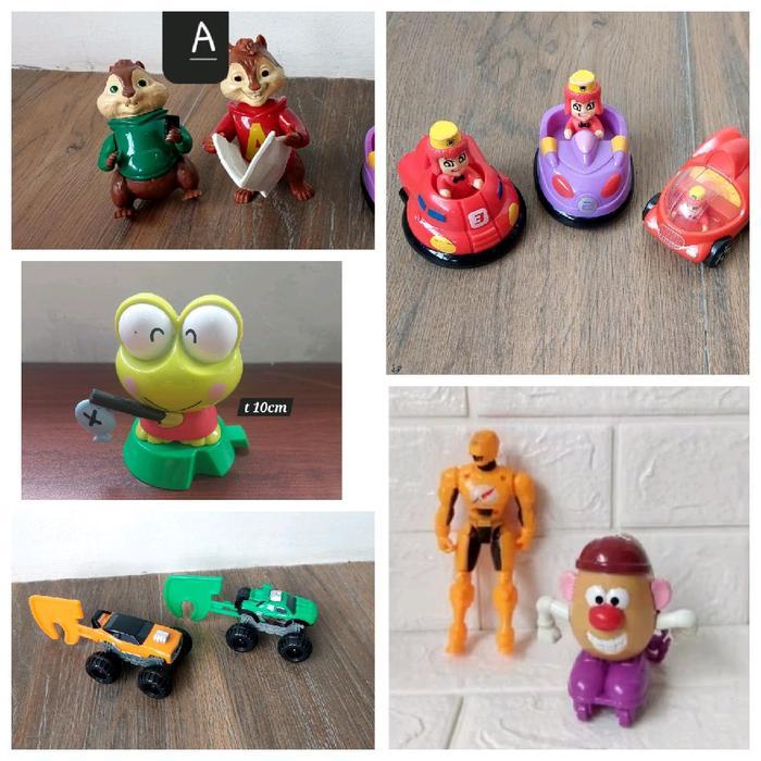 HOT SALE TOYS - MAINAN HAPPY MEAL MCD MC.D HOKBEN KFC TOYS FIGURE DORAEMON - LEGO - SNOOPY - HOT