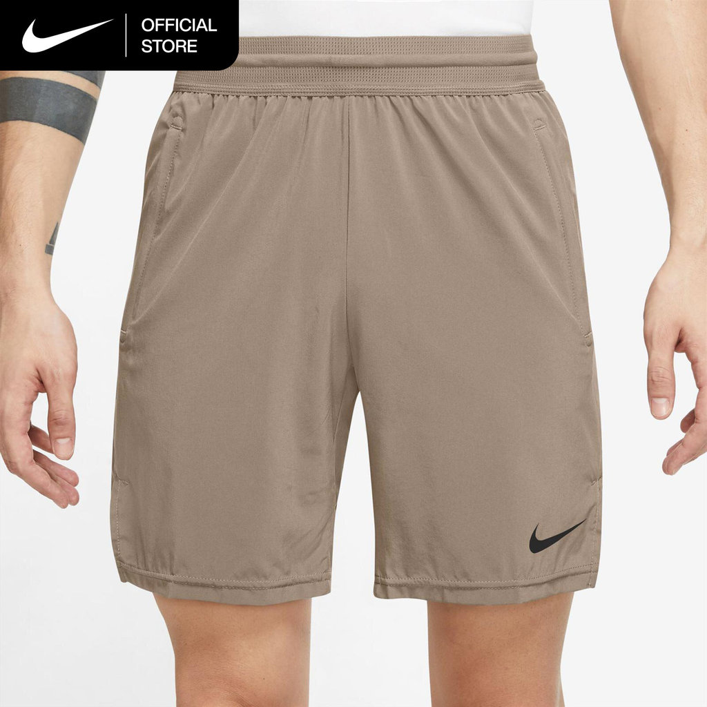 Nike Dri-FIT Men's Pro Flex Vent Max 8" Training Shorts - Khaki [DM5951-247]