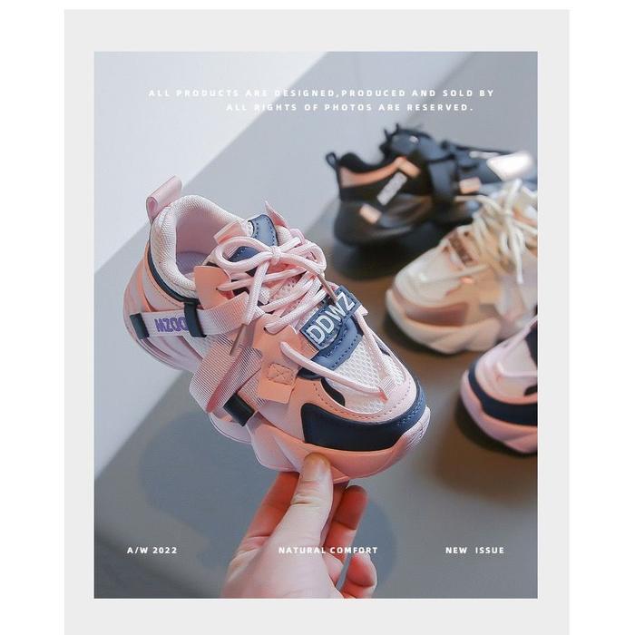 PR0M0 (Kiddiwear) Sepatu Sneaker Anak / Sepatu Anak Casual Import MBK169 Fashion G00D QUALITY