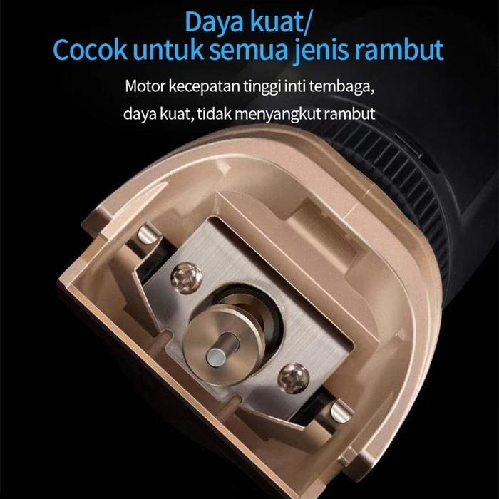 Profesional Rambut Clipper / Men Blending Hair Clipper / Gunting Rambut Listrik Clipper / Gunting