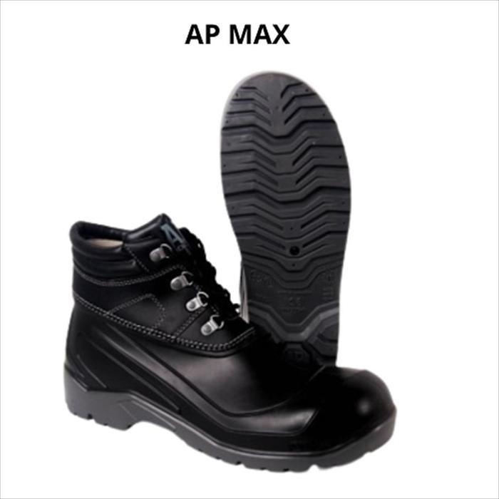 SEPATU AP BOOTS SAFETY MAX SIZE 39-43 - AP BOOTS SAFETY MAX - AP SAFETY STEEL TOE MAX