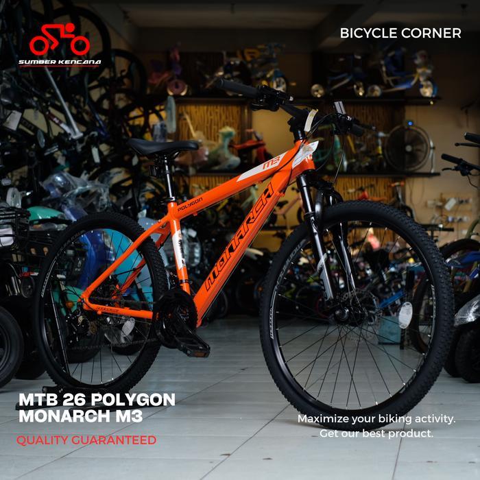 SEPEDA MTB 26 POLYGON MONARCH M3 - ORANGE