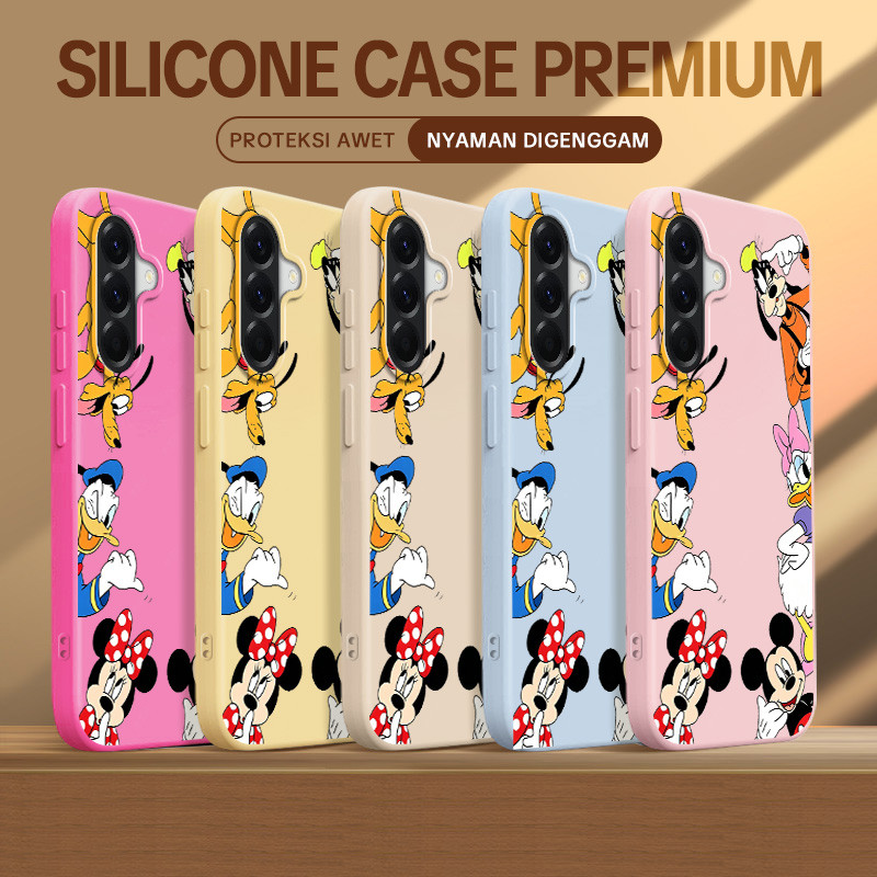 [Case Heysay] Mickey Minnie Donald Duck Kartun Case Hp Xiaomi 15T Pro C71 C65 Poco C85 M6 4G Nmk3 Sh