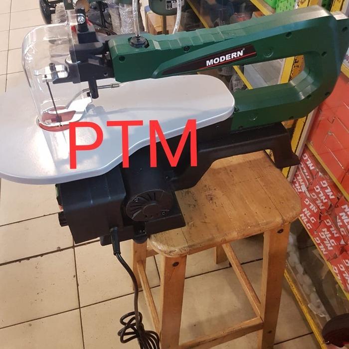 MESIN SCROLL SAW MODERN M-400 / GERGAJI TRIPLEK MODERN JIGSAW DUDUK