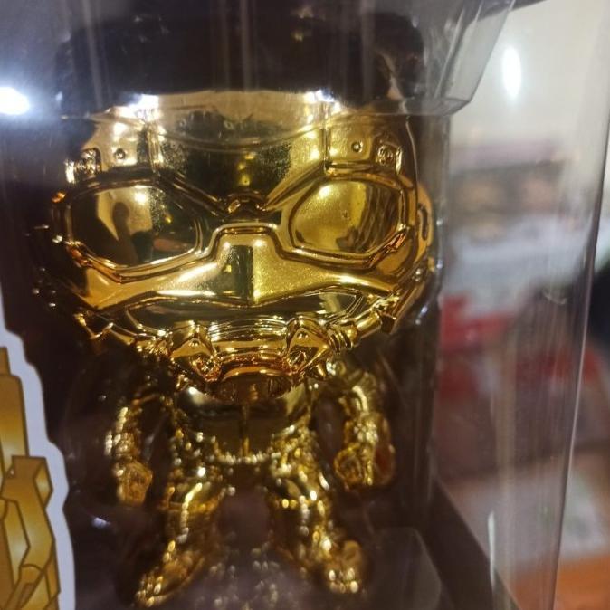 HOT SALE FUNKO POP MARVEL ANT-MAN UNMASKED & ANT - MAN (GOLD CHROME) TERMURAH