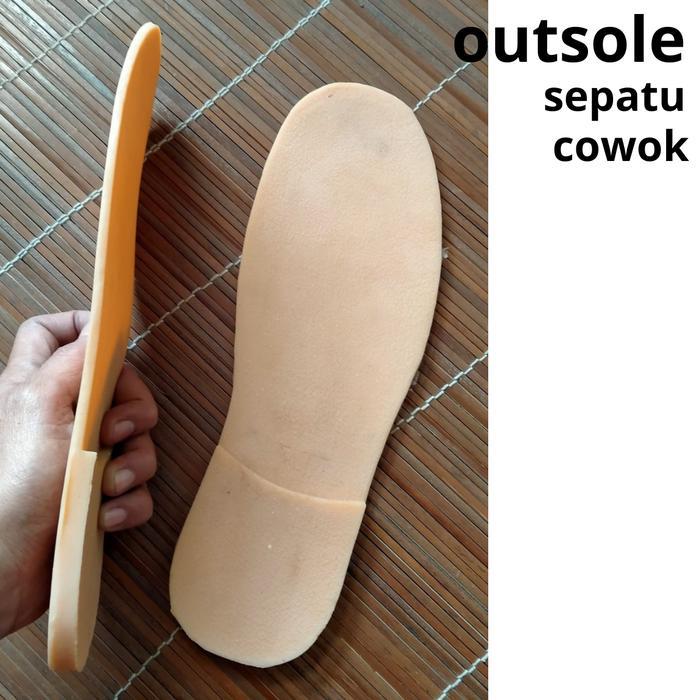 Sol sepatu laki dewasa - jenis sol potong karet mentah shoe