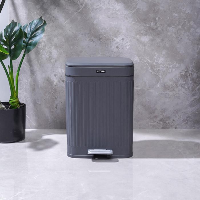 Tomoji - Doric Tempat Sampah Pedal Tong Sampah Wadah Pembuangan Alat Kebersihan Trash Bin