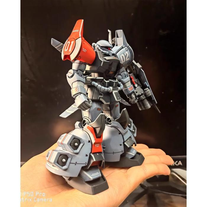 READYY Yin Li HG 1/144 Gouf Flight Type Blue Leader Color Plamo