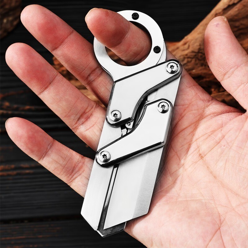 Outdoor knife, mechanical folding knife, convenient folding knife, high hardness multifunctional