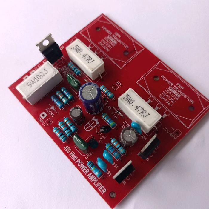 driver 400 watt power amplifier