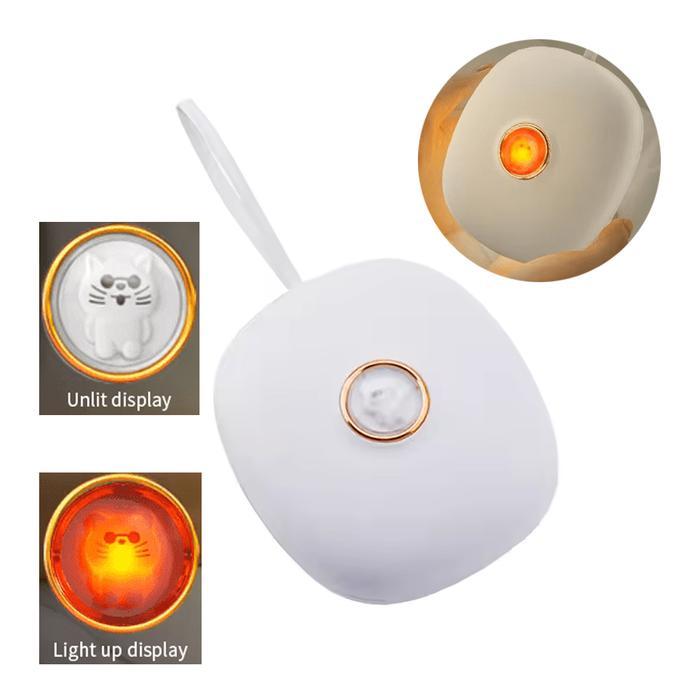 Jam Alarm LED Getaran Powerful Vibration Rechargeable 1200mAh