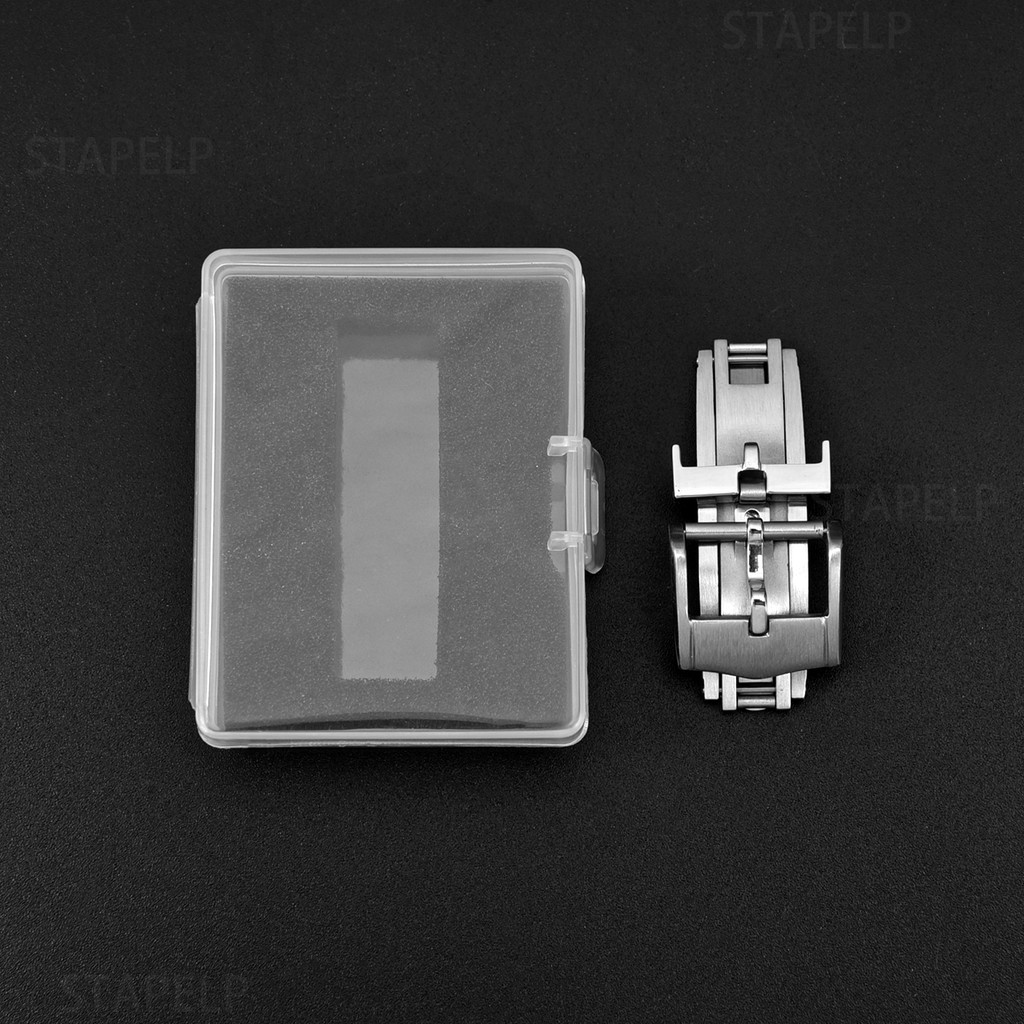 16mm 18mm Watch Strap Spring Deployant Buckle Perfect Fit for Rolex Cartier Omega Watch Original